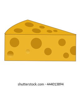 cheese cartoon icon