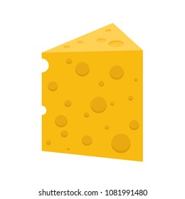 Cheese cartoon vector. free space for text. wallpaper. background.