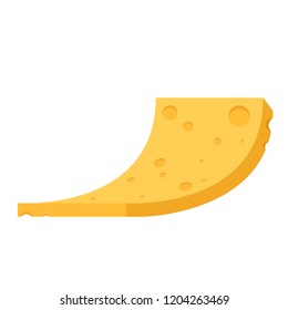Cheese cartoon vector. symbol. vector.