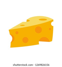 Cheese Cartoon Vector Symbol Logo Design Stock Vector (Royalty Free ...