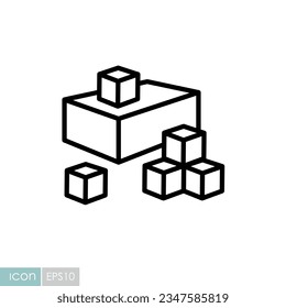 Cheddar de queso, vector del icono del aperitivo. Signo de producto lácteo. Símbolo gráfico para cocinar diseño de sitio web y aplicaciones, logotipo, aplicación, interfaz de usuario