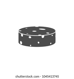 cheese circle icon. Element of dairy icon. Premium quality graphic design icon. Signs and symbols collection icon for websites, web design, mobile app on white background