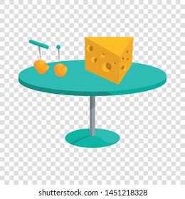 Cheese concept. Cartoon illustration of cheese vector concept for web.