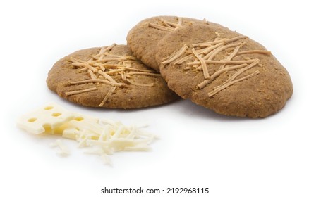 Cheese cookies high resolution background vector