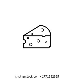cheese, dairy icon vector illustration