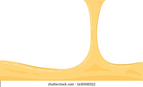 Cheese dip. Cheese vector. wallpaper. background. cheese stretch. cheese on white background.