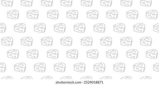 Cheese doodle pattern background. Seamless Pattern of a Cheese. Cheese pattern background. Seamless pattern of cheese doodle illustration background.