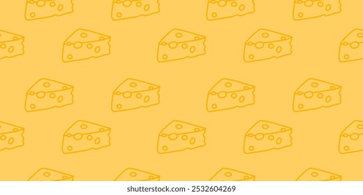 Cheese doodle pattern background. Seamless Pattern of a Cheese. Cheese pattern background. Seamless pattern of cheese doodle illustration background.