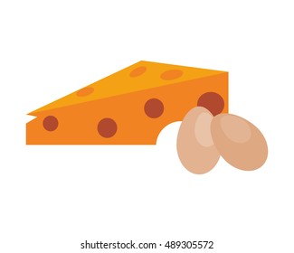 cheese and eggs  icon