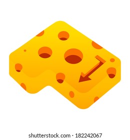 cheese Enter sign