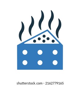 Cheese, french, smell icon. Simple editable vector design isolated on a white background.