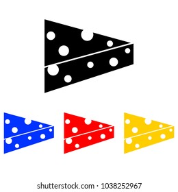 Cheese glyph icon