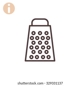 Cheese grater icon