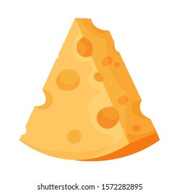 Cheese With Holes in It For Gnocchi Preparation Vector Illustration