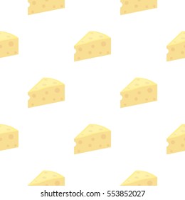 Cheese icon cartoon. Single bio, eco, organic product icon from the big milk cartoon.