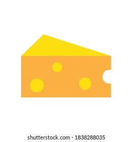 Cheese icon design isolated on white background