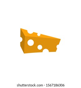 Cheese icon design template vector isolated illustration