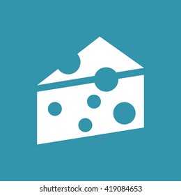 Cheese Icon. Eps-10.