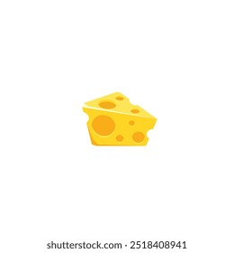 Ícone de queijo design de vetor plano