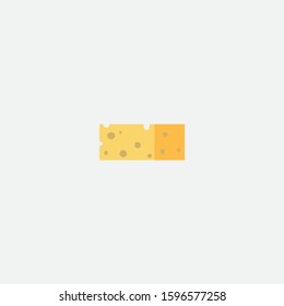 cheese icon graphic element Illustration template design