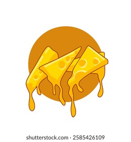 Cheese icon graphic vector illustration