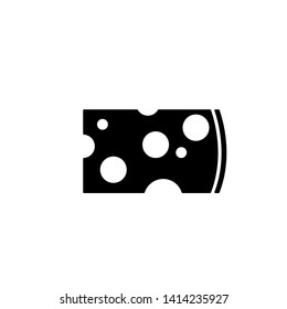 Cheese Icon Isolated on White Background vector illustration - Vector