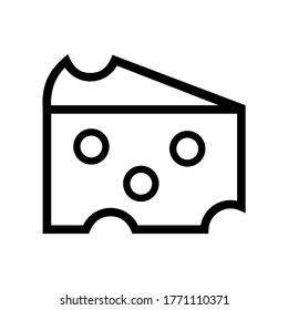 cheese icon or logo isolated sign symbol vector illustration - high quality black style vector icons
