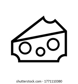 cheese icon or logo isolated sign symbol vector illustration - high quality black style vector icons
