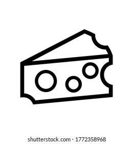 cheese icon or logo isolated sign symbol vector illustration - high quality black style vector icons
