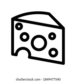 Cheese icon or logo isolated sign symbol vector illustration - high quality black style vector icons
