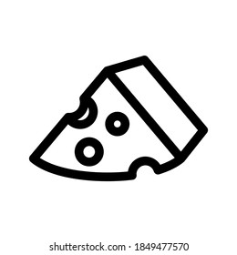 Cheese icon or logo isolated sign symbol vector illustration - high quality black style vector icons
