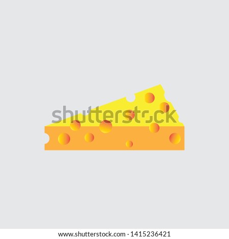cheese icon logo vector design template