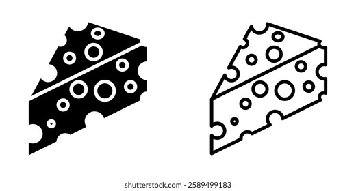 cheese icon on white background