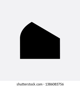 cheese icon sign signifier vector