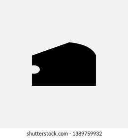 cheese icon sign signifier vector