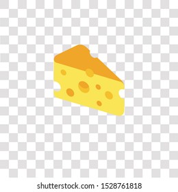 cheese icon sign and symbol. cheese color icon for website design and mobile app development. Simple Element from gastronomy set collection for mobile concept and web apps icon.