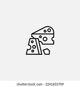 Cheese icon sign vector,Symbol, logo illustration for web and mobile