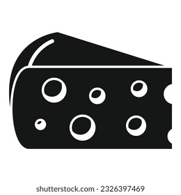 Cheese icon simple vector. Food protein. Meal energy