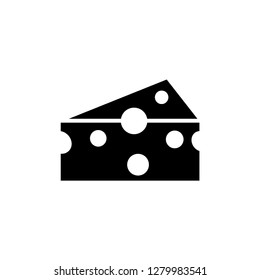 Cheese icon vector