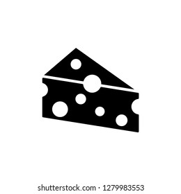 Cheese icon vector