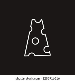 cheese icon. cheese vector design. sign design