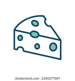 cheese icon vector design template in white background