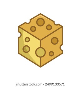 cheese icon vector design template simple and clean