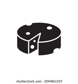 cheese icon vector design templates white on background