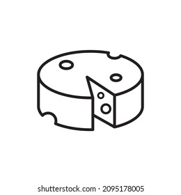 icono de queso plantillas de diseño vectorial blancas en segundo plano