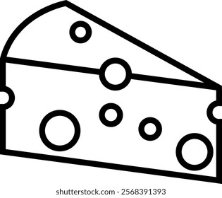 Cheese icon vector illusteation  white