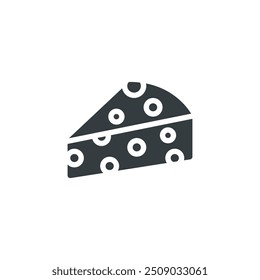 Cheese icon, Cheese vector illustration