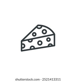 Käse-Symbol, Käse, Vektorgrafik