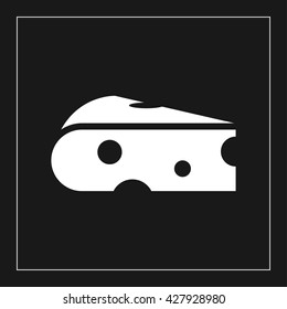 cheese icon. cheese vector illustration