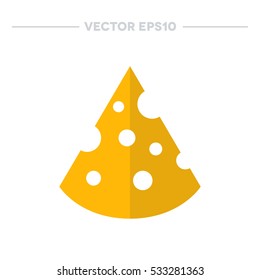 cheese icon. vector illustration